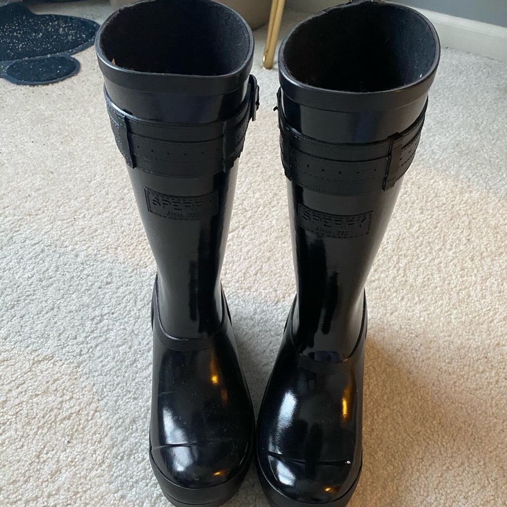 Sperry Rain Boots - Black
